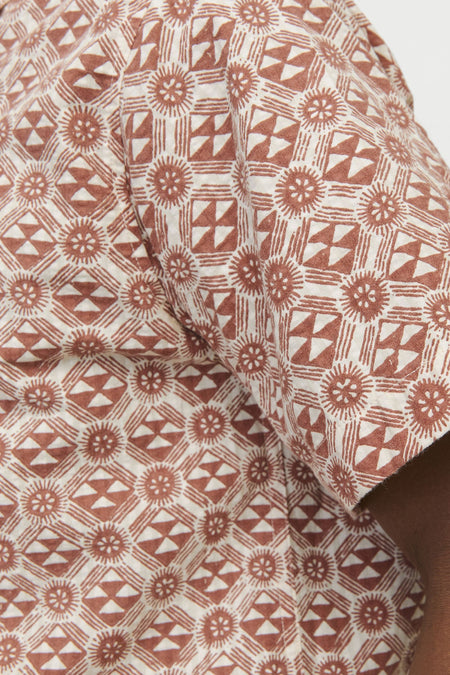 Chemise (manches courtes) Brun - ORIGINALS BY JACK & JONES