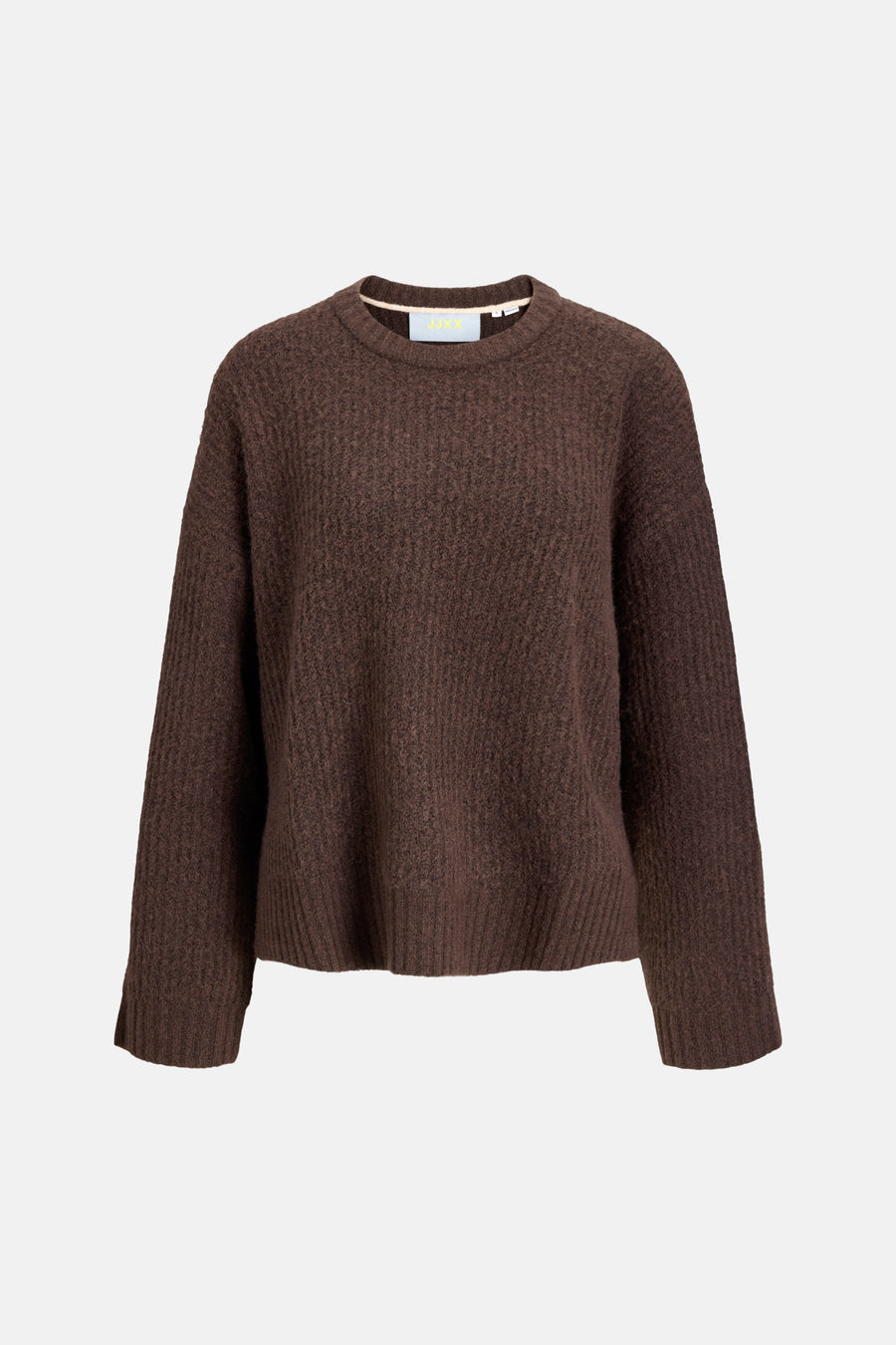 Pull col O brun - JJXX