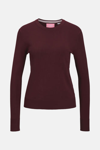 Pull à col rond - rouge - JJXX