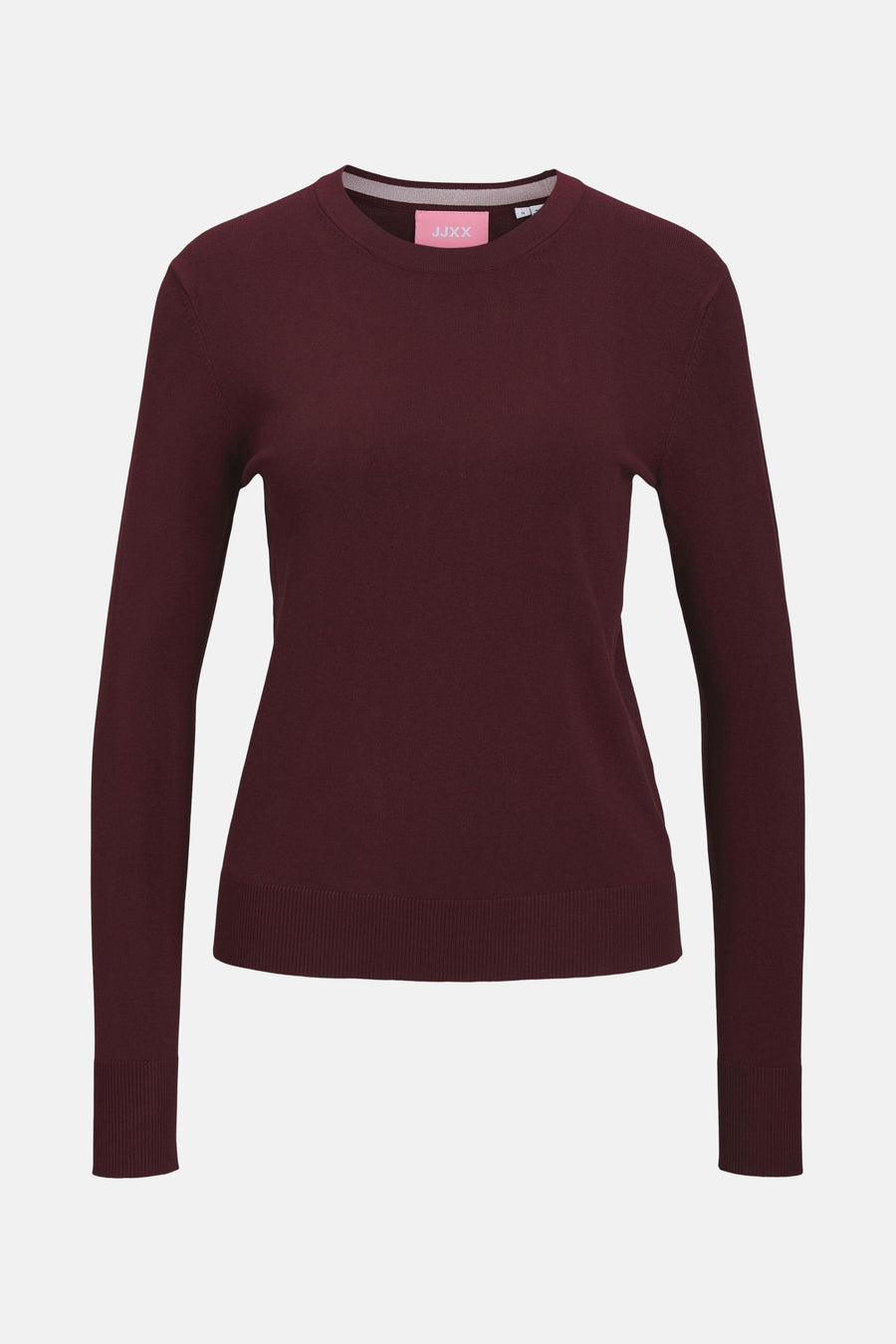 Pull à col rond - rouge - JJXX