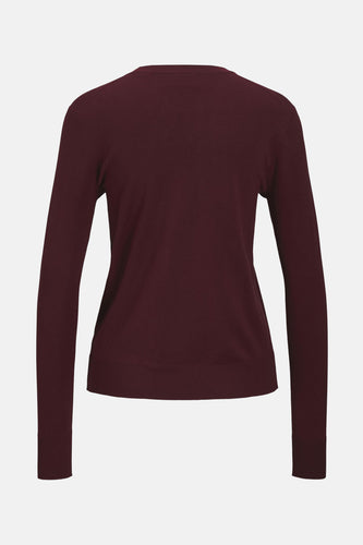 Pull à col rond - rouge - JJXX