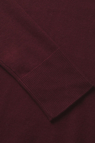 Pull à col rond - rouge - JJXX