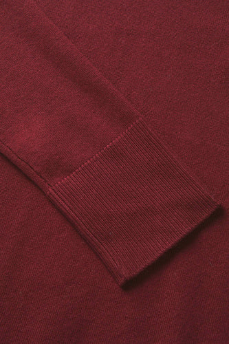 Pull à col rond - rouge - JJXX