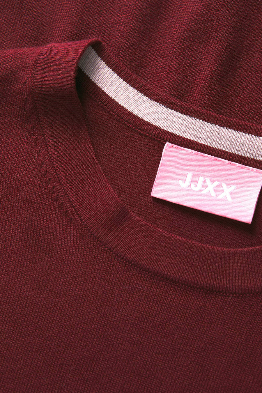 Pull à col rond - rouge - JJXX