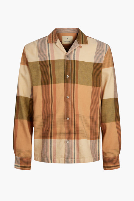 Chemise (manches longues) Brun - PREMIUM BLUE by JACK & JONES