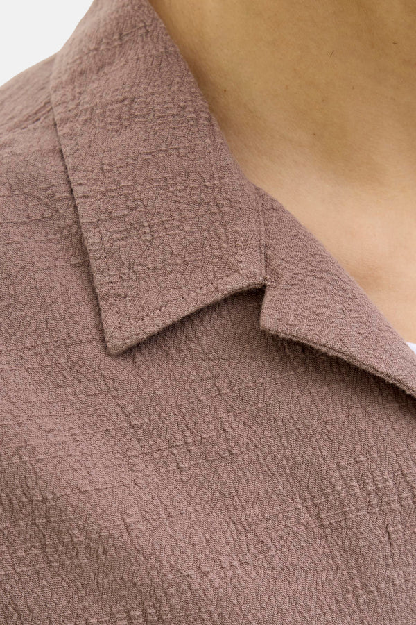 Chemise (manches courtes) Brun - ORIGINALS BY JACK & JONES