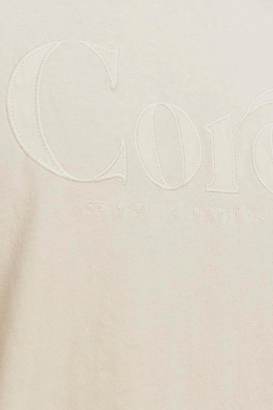 T-shirt à manches courtes - écru - CORE BY JACK & JONES