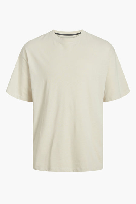 T-shirt (manches courtes) Écru - ORIGINALS BY JACK & JONES