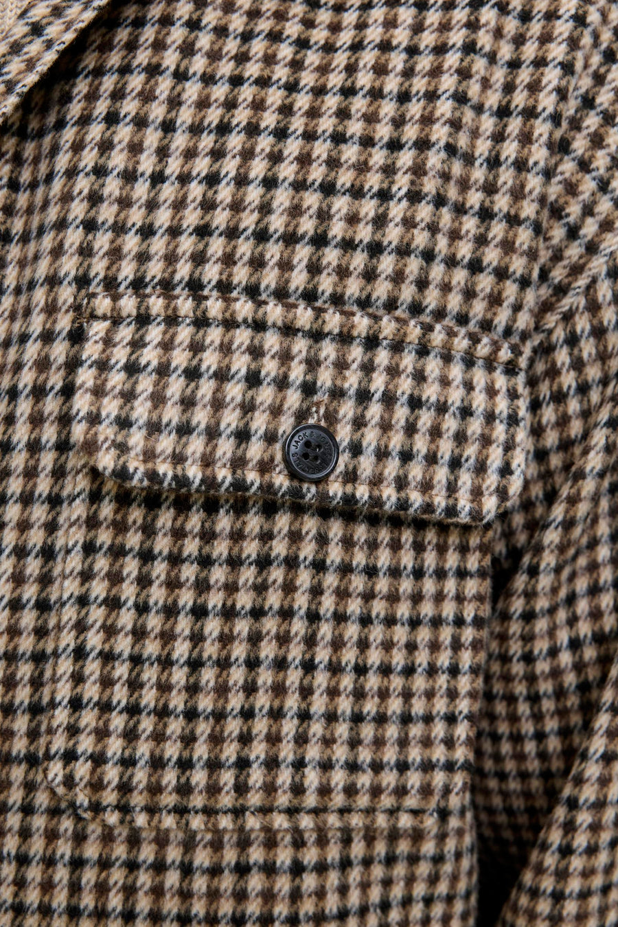 Chemise à manches longues - brun - ORIGINALS BY JACK & JONES