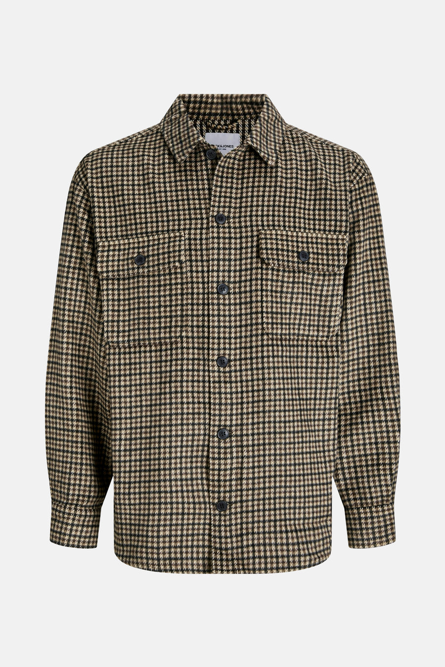 Chemise à manches longues - brun - ORIGINALS BY JACK & JONES