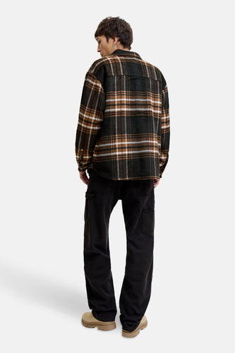 Chemise à manches longues - brun - ORIGINALS BY JACK & JONES