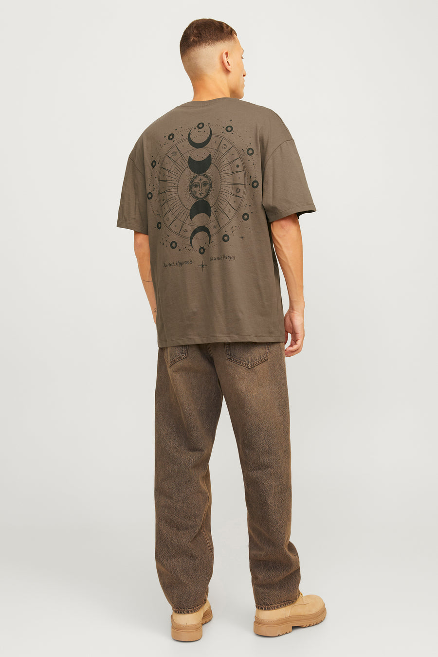 T-shirt à manches courtes - brun