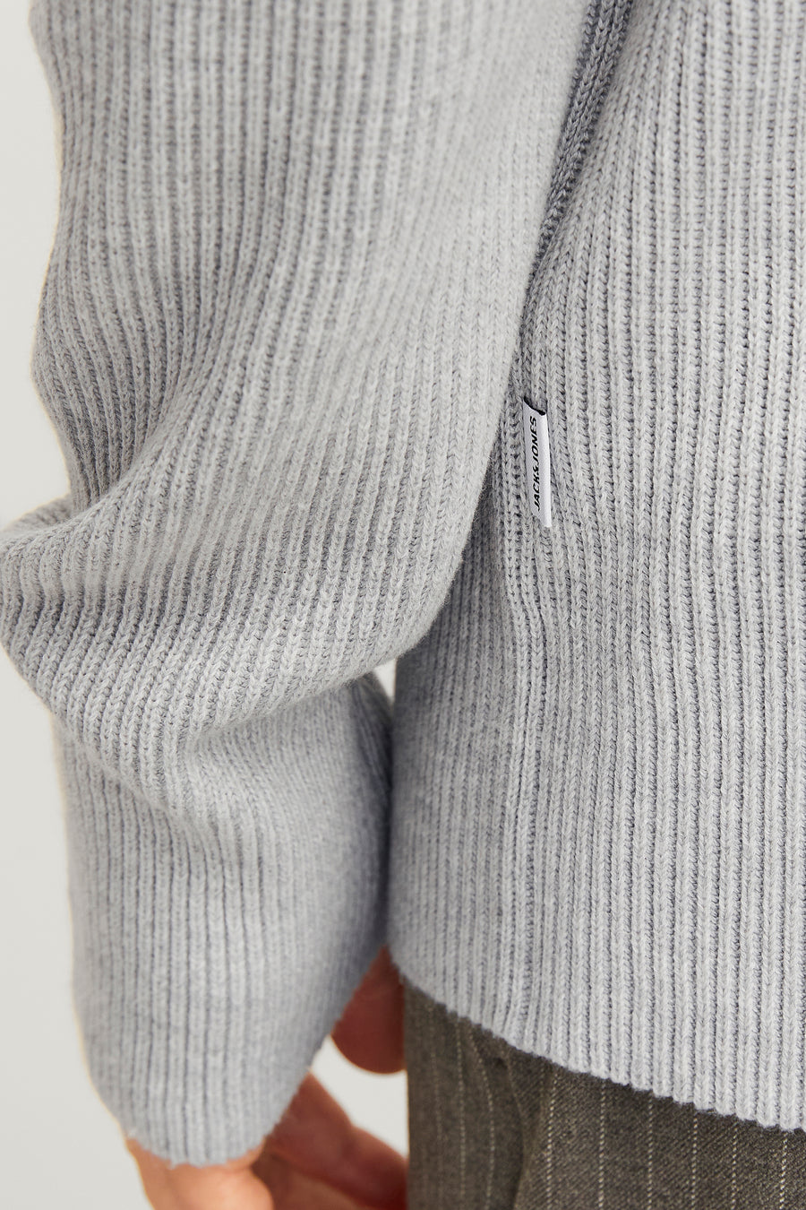 Pull à col rond - gris - CORE BY JACK & JONES