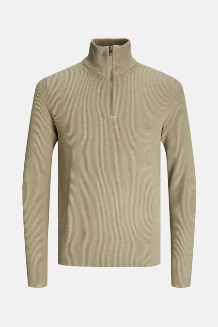 JJEPERFECT KNIT HALF ZIP SN