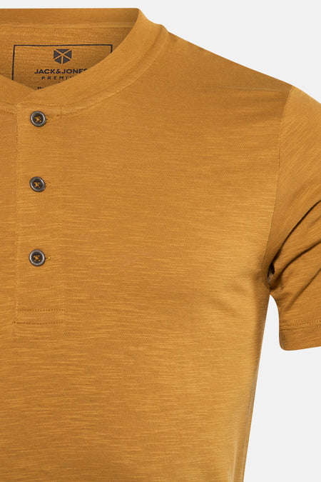 T-shirt (manches courtes) Jaune - PREMIUM BLUE by JACK & JONES