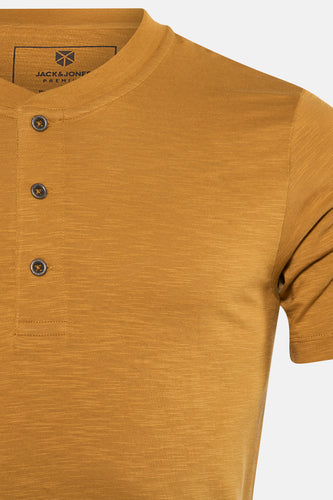 T-shirt à manches courtes - jaune - PREMIUM BLUE by JACK & JONES