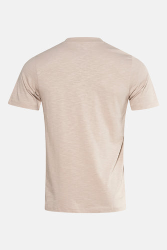 T-shirt à manches courtes - beige - PREMIUM BLUE by JACK & JONES