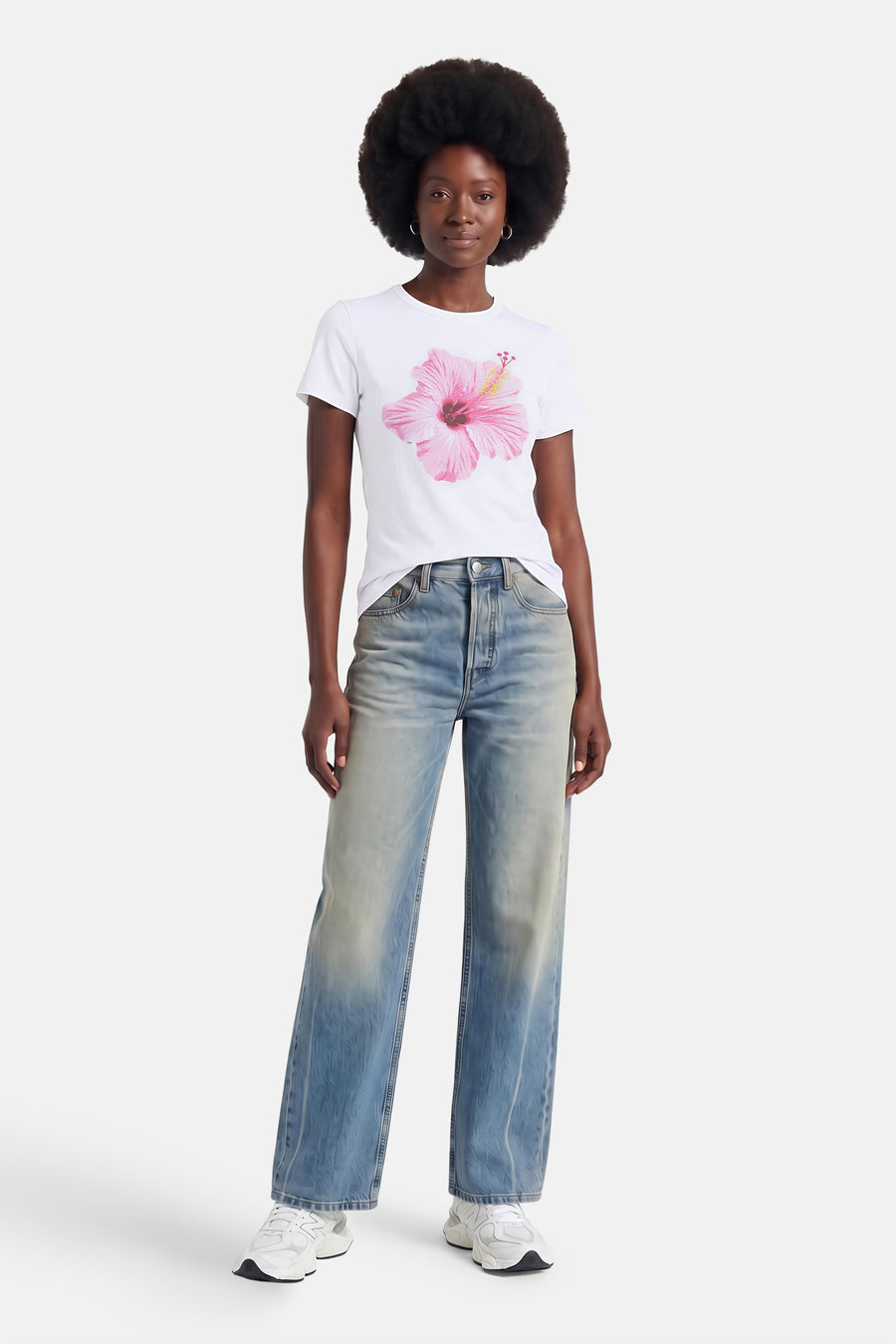 T-shirt - blanc