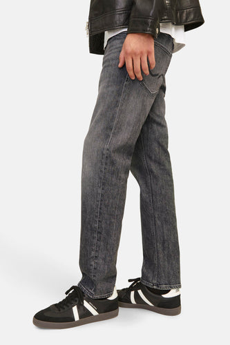 Jeans straight dark grey denim - JACK & JONES JEANS INTELLIGENCE - JACK & JONES JEANS INTELLIGENCE