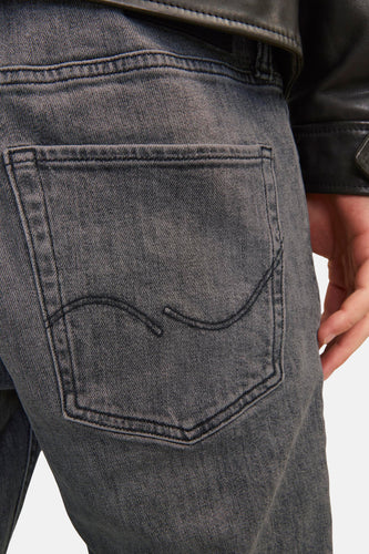 Jeans straight dark grey denim - JACK & JONES JEANS INTELLIGENCE - JACK & JONES JEANS INTELLIGENCE