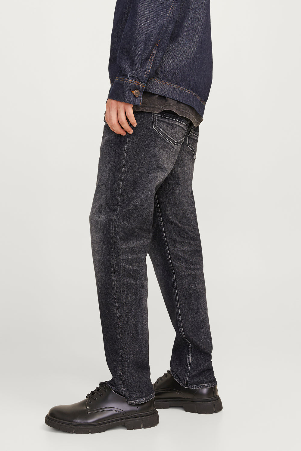 Jeans straight Dark grey denim - JACK & JONES JEANS INTELLIGENCE