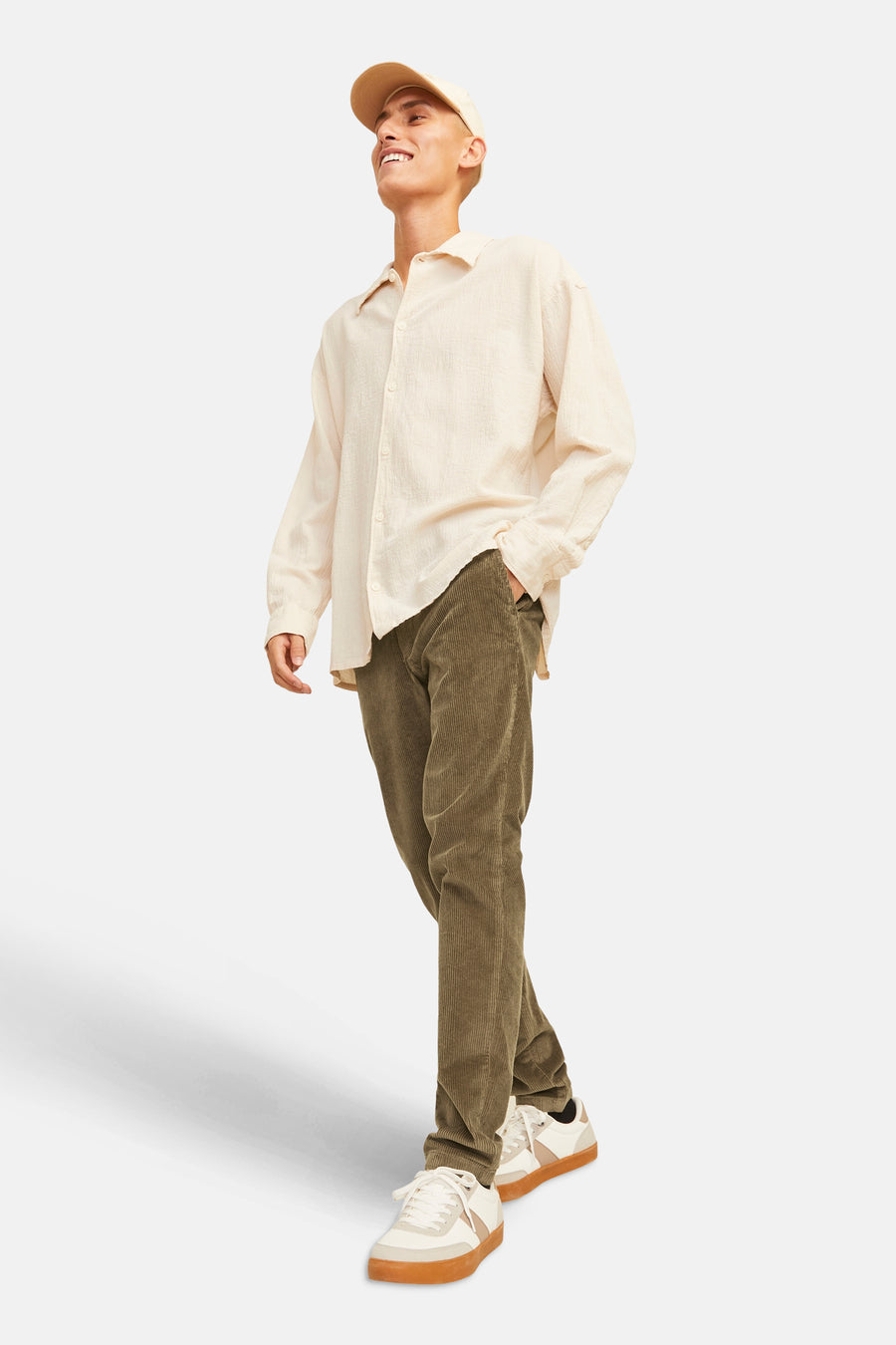 Pantalon de saison brun - JACK & JONES JEANS INTELLIGENCE - JACK & JONES JEANS INTELLIGENCE