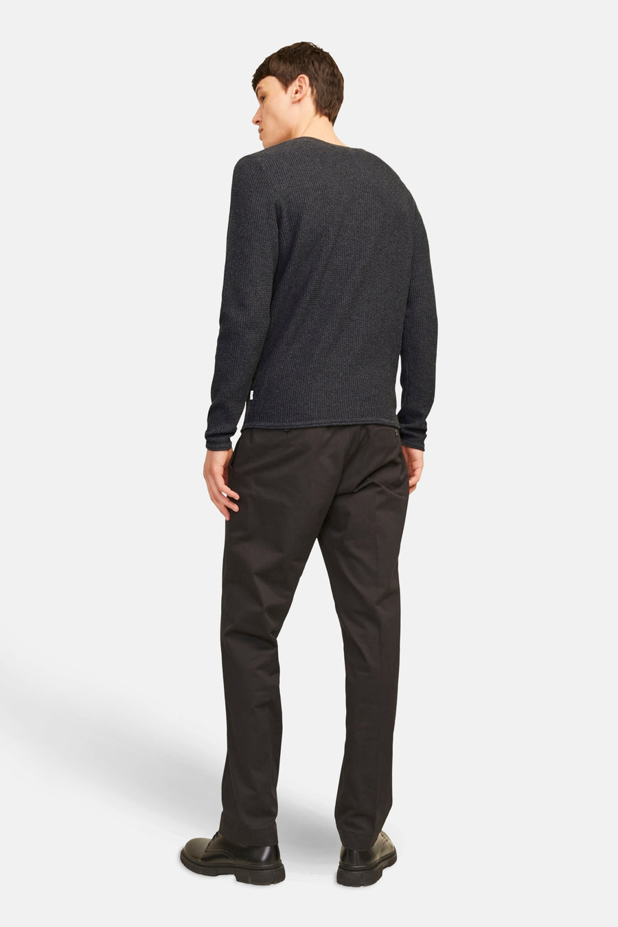 Pull à col rond - gris - PREMIUM BLUE by JACK & JONES