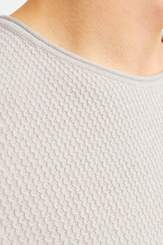 Pull à col rond - beige - PREMIUM BLUE by JACK & JONES