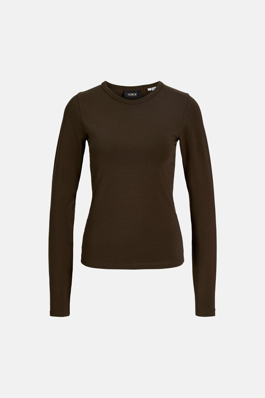 Top uni manche longue brun - JJXX