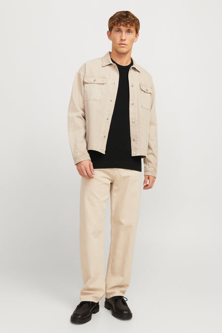 Pull à col rond - noir