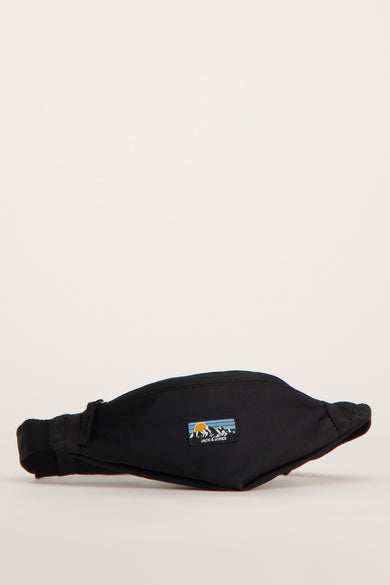Sac à dos noir d'ACCESSORIES BY JACK & JONES, avec logo de marque sur le côté.