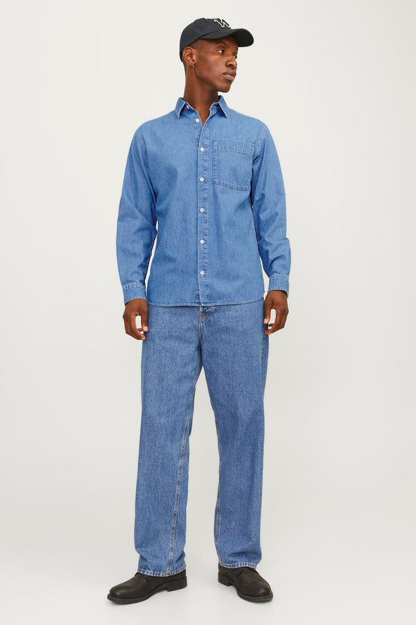 Chemise en jean Dark blue denim - JACK & JONES JEANS INTELLIGENCE