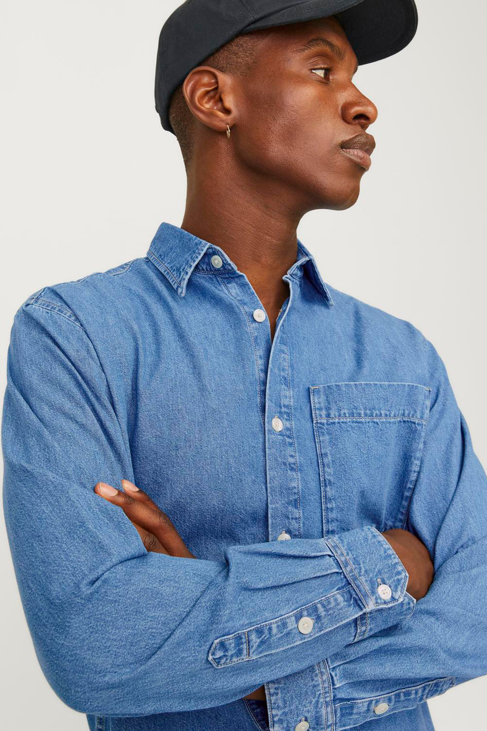 Chemise en jean Dark blue denim - JACK & JONES JEANS INTELLIGENCE