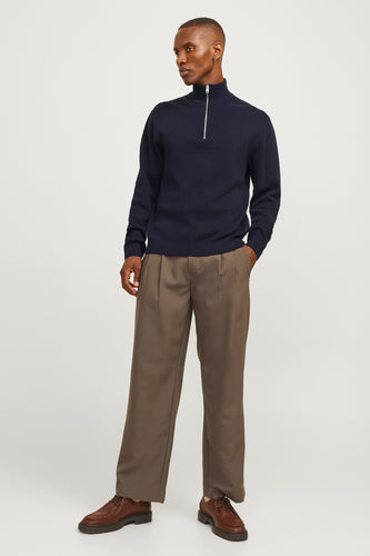 Pull à col roulé - bleu - PREMIUM by JACK & JONES