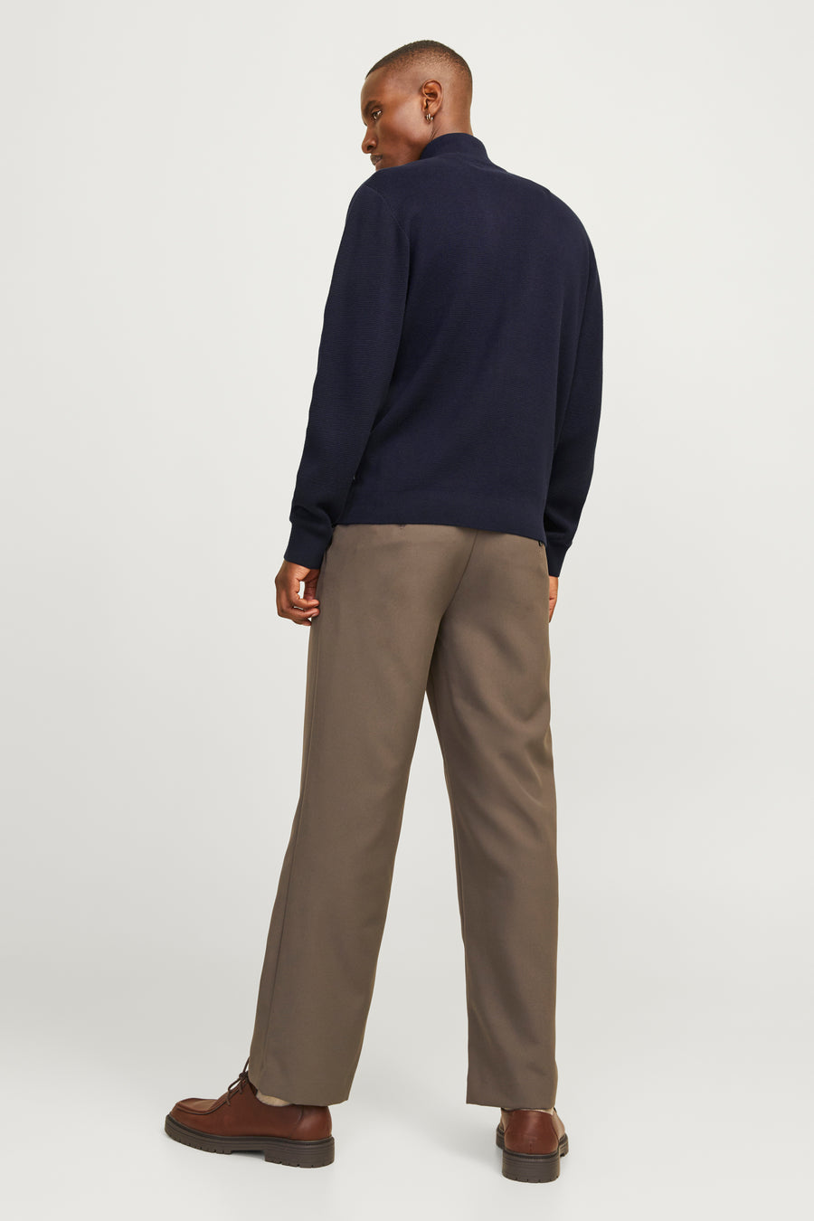 Pull à col roulé - bleu - PREMIUM by JACK & JONES