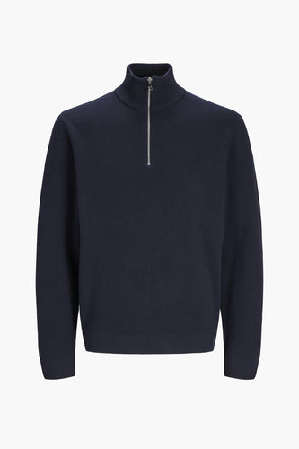 Pull à col roulé - bleu - PREMIUM by JACK & JONES