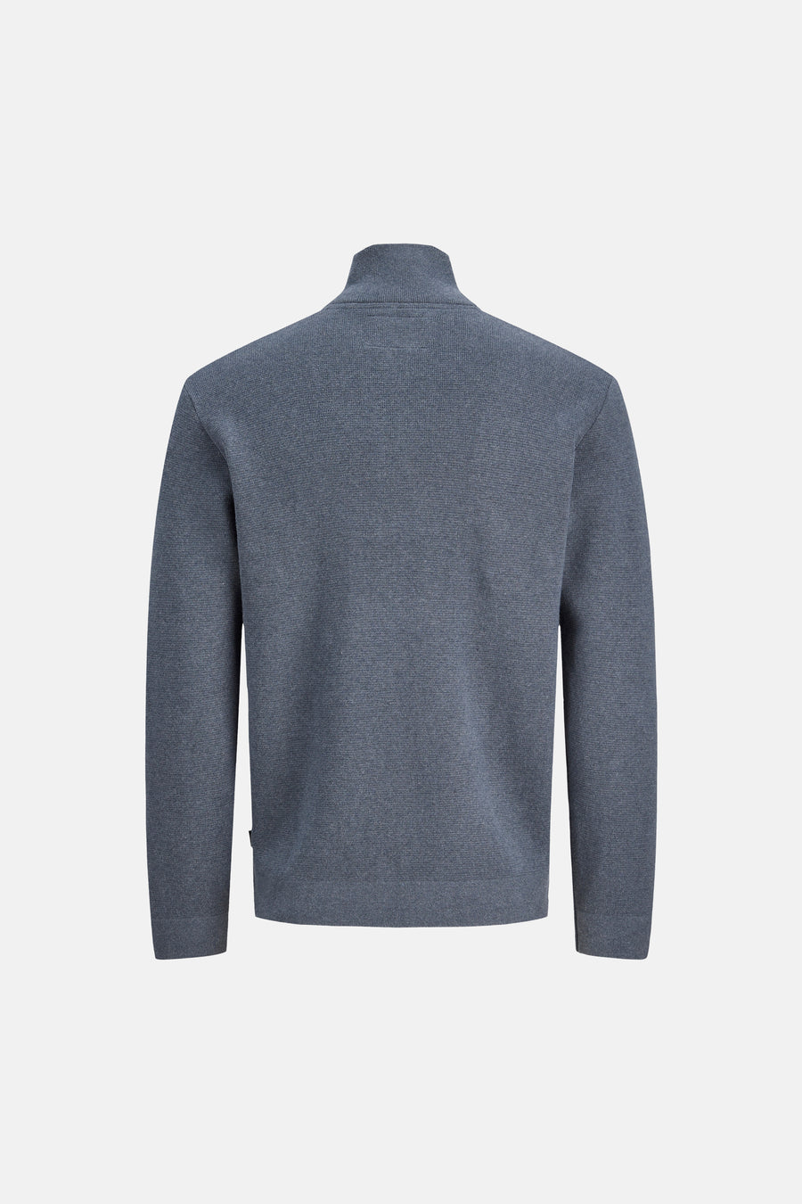 Pull col roulé bleu - PREMIUM by JACK & JONES