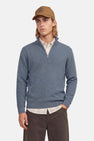 Pull à col roulant - bleu
