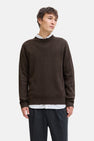Pull col O brun - PREMIUM by JACK & JONES