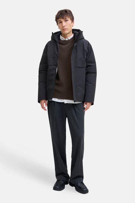 Pull col O - brun