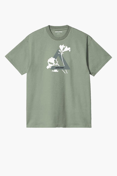 JCOFLORAL TRIANGLE TEE SS CREW NECK FST