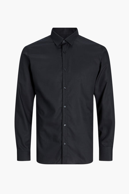 Chemise à manches longues - noir
