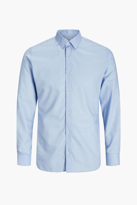 Chemise à manches longues - bleu