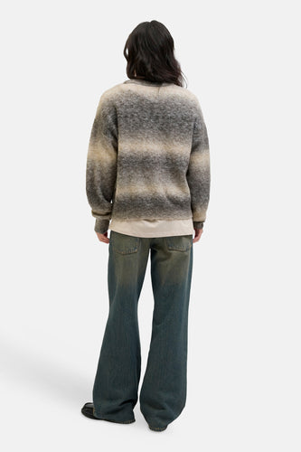 Pull à col rond - beige - JJXX