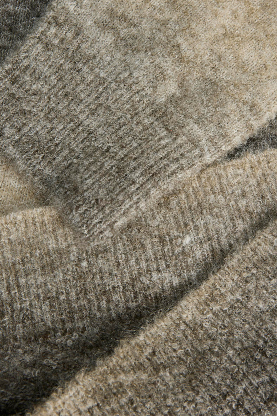 Pull à col rond - beige - JJXX