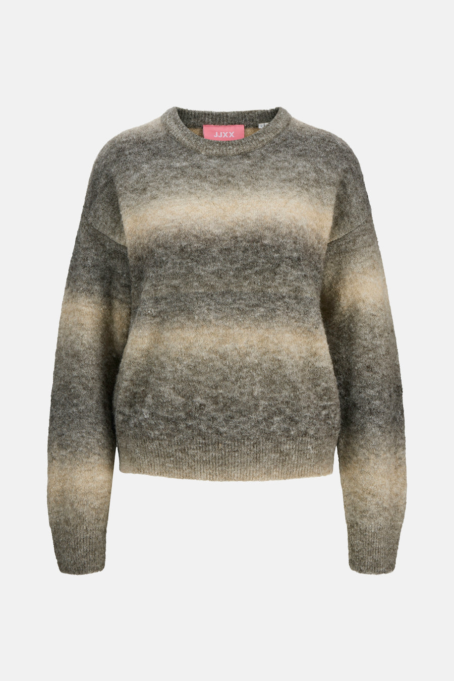 Pull à col rond - beige - JJXX