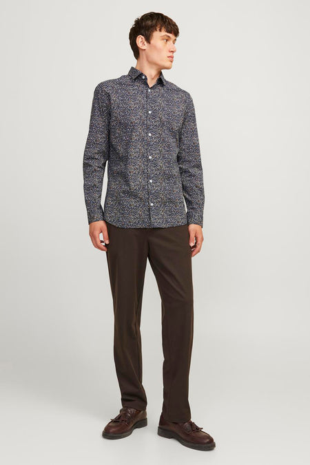 Chemise (manches longues) Bleu - PREMIUM by JACK & JONES