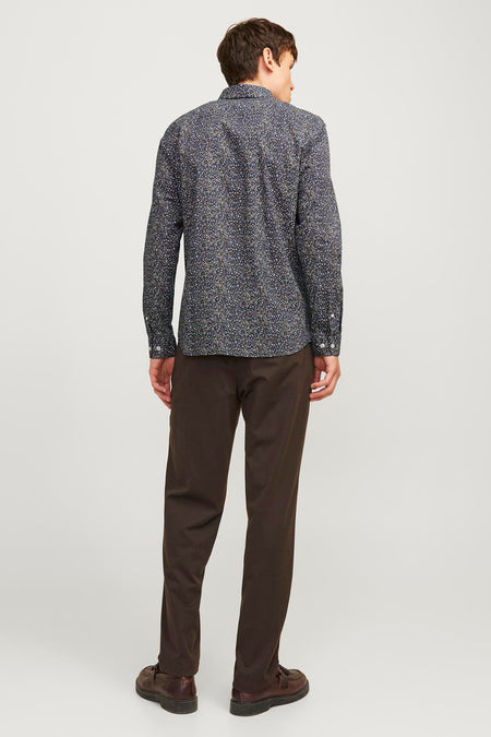 Chemise (manches longues) Bleu - PREMIUM by JACK & JONES