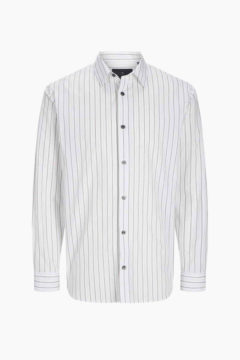 Chemise à manches longues - blanc