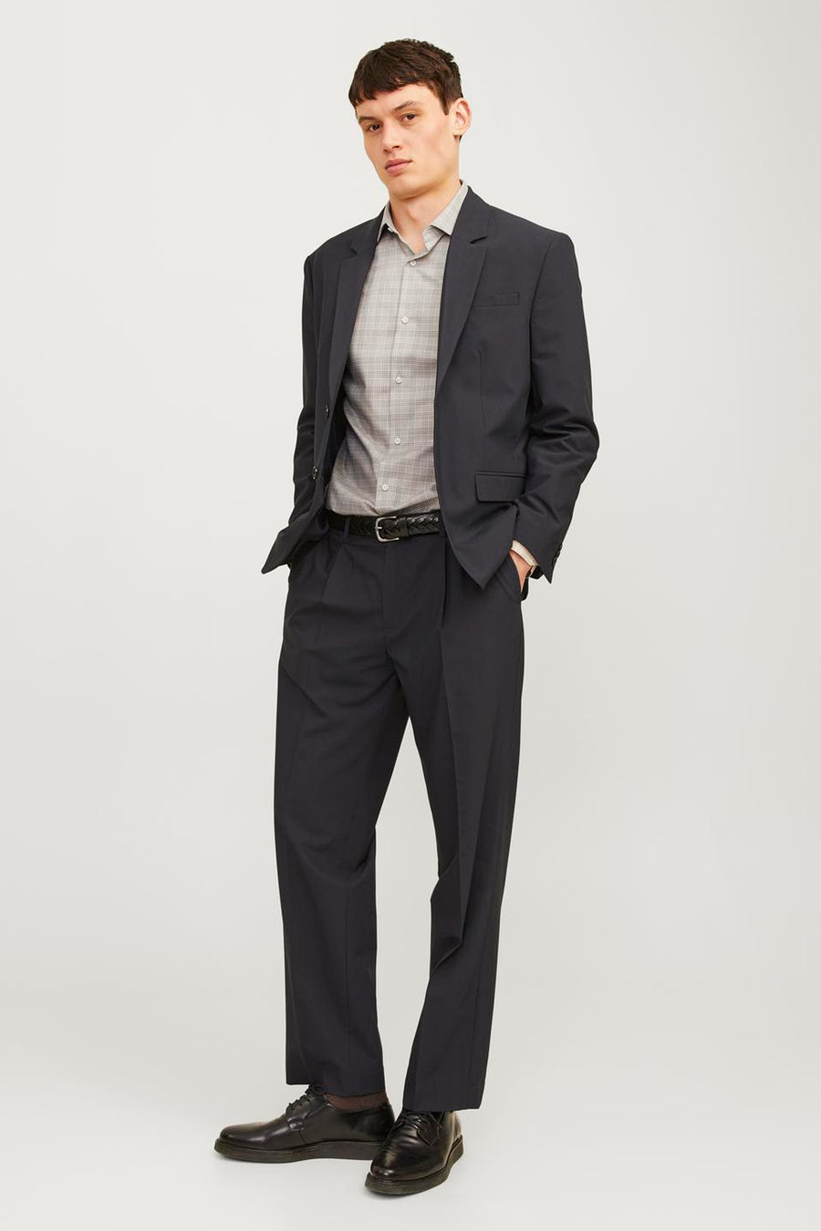 Chemise à manches longues - beige - PREMIUM by JACK & JONES